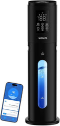 Smart Humidifiers for Bedroom Large Room with Smart App & Remote Control, 7L/1.85Gal Large Humidifier with Night Light,Top Fill Whole House Quite Humidifier for Home Midnight by Unknown