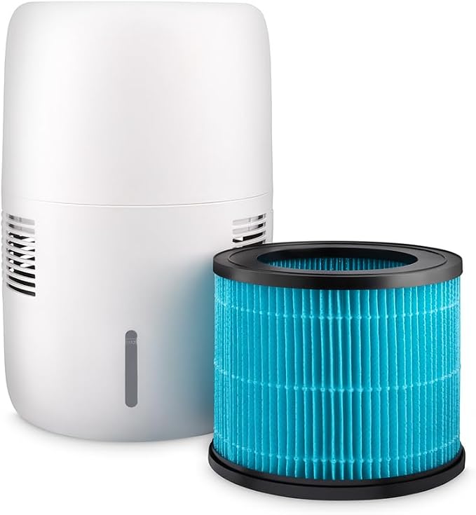 Smart Evaporative Humidifier with App Control & 3L Tank – Mist-Free, No White Dust – Quiet Operation for Better Sleep – Klarta Humea White - Image 8