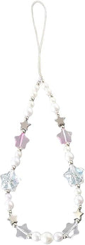 Beaded Phone Charm Lanyard Strap Girly Style Fixed Beads Pearl Lanyards by Staqlo