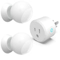 Wireless Motion Sensor Outlet Kit, 2 Sensor & 1 Outlet, Plug-N-Play PIR Motion by ISyncPlug