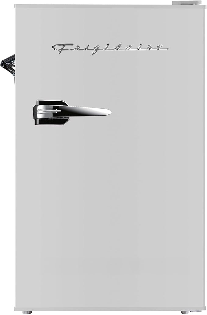 Frigidaire Retro Compact Fridge with Chiller, 3.2 cu ft Countertop Fridge with Built-In Bottle Opener, Compact Refrigerator for Office, Bedroom, Dorm Room or Cabin - 16.5"D x 19"W x 31"H (Moonbeam) - Image 7