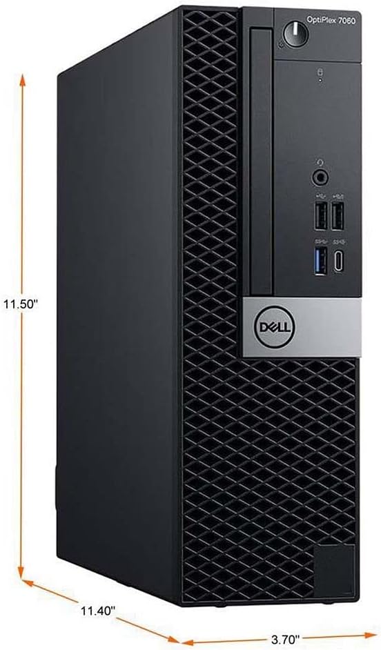 DELL Optiplex 7060 SFF Desktop Computer PC | Intel 8th Gen i7-8700 (6 Core) | 16GB DDR4 Ram New 1TB NVMe M.2 SSD | Built-in WiFi & Bluetooth | Windows 11 Pro | Wireless Keyboard & Mouse (Renewed) - Image 5