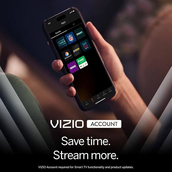 VIZIO 32 Inch V Series Full Array LED Smart HD TV 720p Bluetooth Compatible with VRR, DTS Virtual X, Airplay 2 and Chromecast Built-in (VHD32M-0810) (Renewed) - Image 5