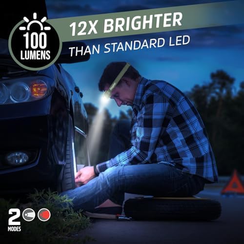 Energizer Universal LED Headlamp (2-Pack), IPX4 Water Resistant Headlamps, Bright Head Light for Outdoors, Camping, Running, Storm, Survival LED Light for Emergencies (Batteries Included) - Image 2
