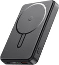 for Magsafe Battery Pack, 12000mAh Magnetic Portable Charger Power Bank PD 22.5W Fast Charging, USB C in & Out Wireless Battery Pack Phone Charger for iPhone 16/15/14/13/12 All Series by COOAV