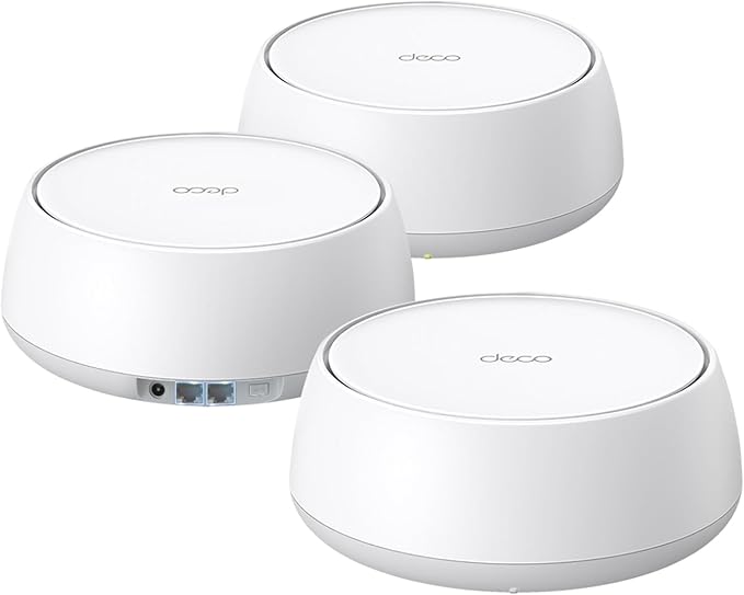 TP-Link Deco 7 BE25 Dual-Band BE5000 WiFi 7 Mesh Wi-Fi System | 4-Stream 5 Gbps by TP-Link