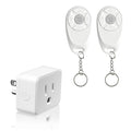 Greencycle Remote Control Outlet, 2 Wireless Light Switches and 1 Outlet Plug by greencycle