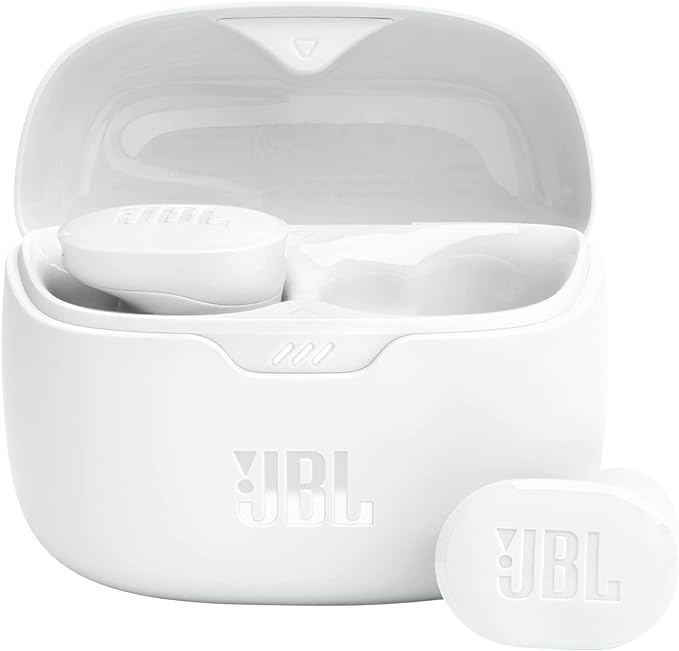 JBL Tune Buds - Noise Cancelling Earbuds - White | JBL Pure Bass Sound, Bluetooth 53 with LE audio support, Active Noise Cancelling with Smart Ambient by JBL