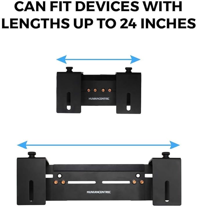 HumanCentric Adjustable Device Wall Mount, Cable Box and Modem Bracket - Image 6