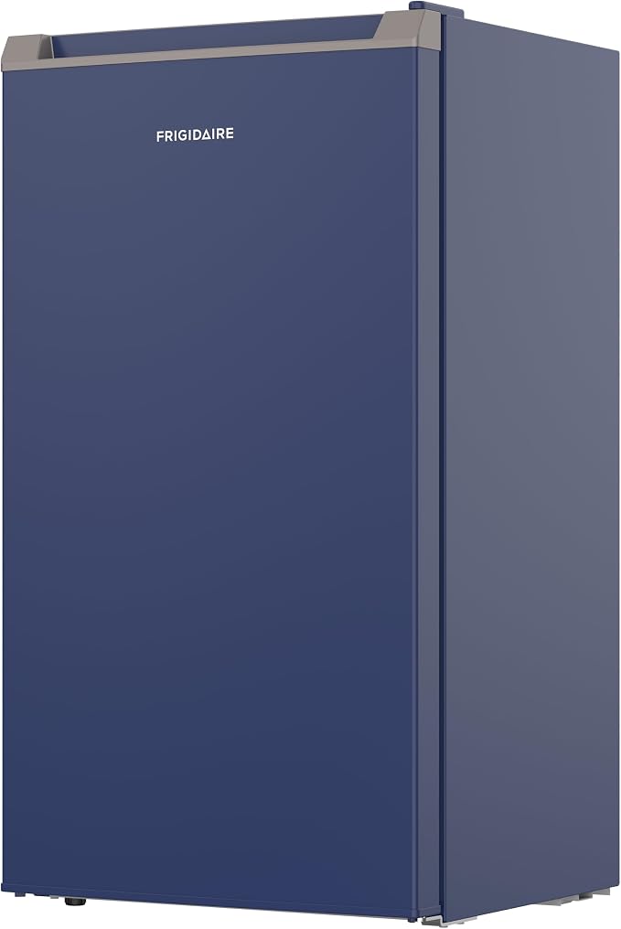Frigidaire Mini Refrigerator, Compact Freezer Compartment, Adjustable Thermostat Control, Reversible Door, Contemporary Series, 3.2 cu ft, Blue - Image 3