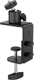 C-Clamp Mount with Mini Ball Head Mount, 1/4 Screw Mount Adapter Camera Clamp by RichBird