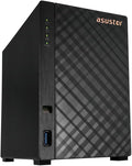Asustor Drivestor 2 Gen 2 AS1202T 2-Bay NAS Storage, Quad-Core 1.7GHz CPU by Asustor