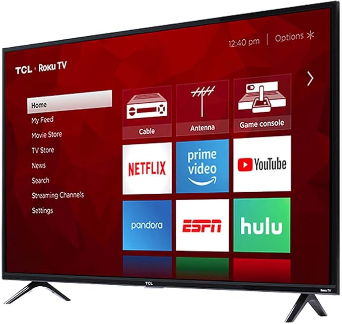 TCL 55S423 55" Class (54.6" Diag) 4K UHD Roku LED LCD - Image 2