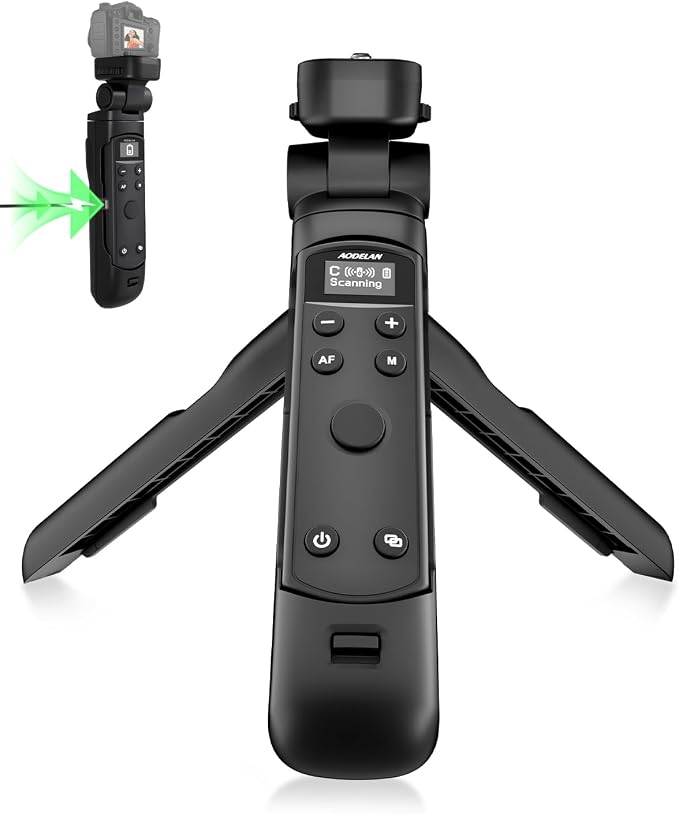for Canon Tripod with Rechargeable Remote Control by AODELAN