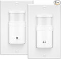 2 Pack, 3-Way Motion Sensor Light Switch, Neutral Wire Required, Indoor in-Wall by EverElectrix