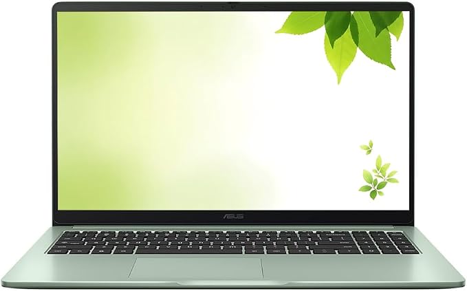 ASUS 2026 15" FHD IPS Chromebook, Intel Processor Up to 2.80GHz, 4GB DDR4, 128GB Storage, HDMI, Super-Fast WiFi, Chrome OS, Pastel Green, Renewed by Amazon+Renewed