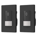 ELEGRP Matte Black Single Pole Occupancy Motion Sensor Light Switch, Need by ELEGRP%7CELEGROUP