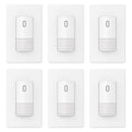 ELEGRP Matte White Single Pole Occupancy Motion Sensor Light Switch, Need by ELEGRP%7CELEGROUP