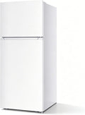 Antarctic Star 17.6 Cu.Ft,2 Door Refrigerator with Freezer,Adjustable Thermostat,Reversible Door for Kitchen,Dorm and Office,White by AntarcticStar