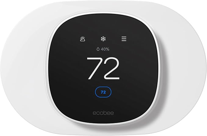 Tim Kit for ecobee Smart Thermostat Essential 2025, Wall Plate Cover Accessory by Petrichor