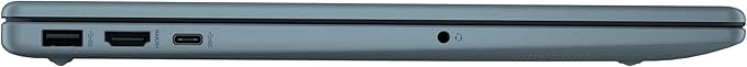 HP 15.6" Business Laptop with 1-Year Microsoft Office 365 with Copliot AI, 8GB RAM 128GB SSD, Quad-Cores Intel Processor, Windows 11, PLUSERA Earphones & 8-in-1 Hub Included, Moonlight Blue - Image 5