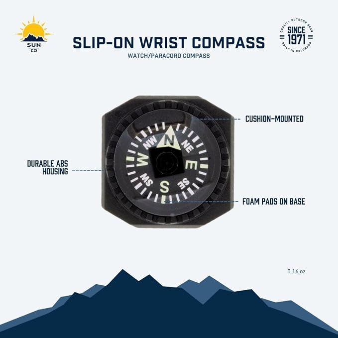 Sun Company Slip-On Wrist Compass - Image 7