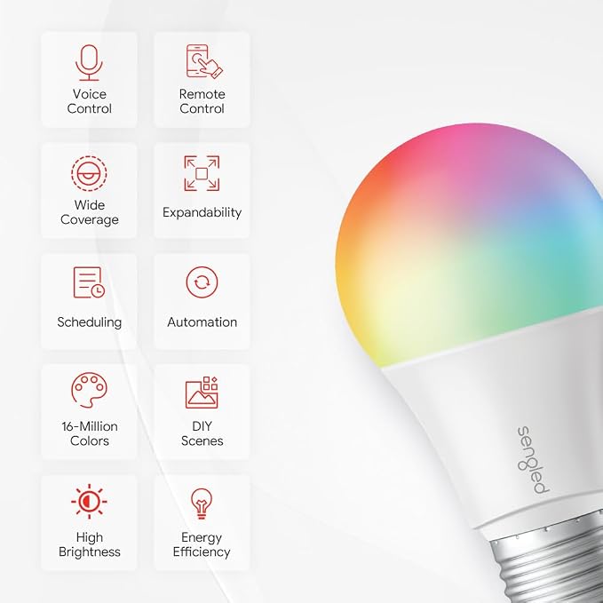 Sengled Smart Light Bulb Starter Kit, Smart Bulbs that Work - Image 2