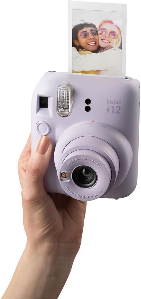 FUJIFILM INSTAX MINI 12 Film Camera Lilac Purple Bundle - Image 2