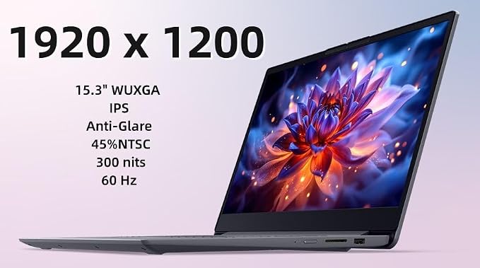 Lenovo IdeaPad Slim 3 Business Laptop | Intel Core i7-13620H Processor (10 Cores, Up to 4.9GHz) | 15.3″ WUXGA (1920 x 1200) IPS | 16GB DDR5 RAM | 1TB SSD | Numeric Keypad | Windows 11 | WiFi 6 - Image 3