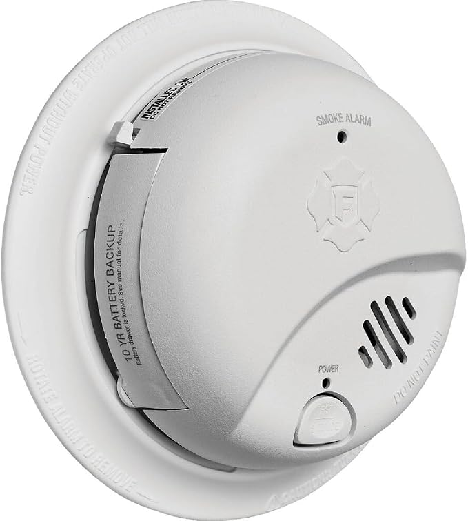 First Alert Interconnect Hard-Wired w/Battery Back-up Ionization Smoke Detector - Image 3