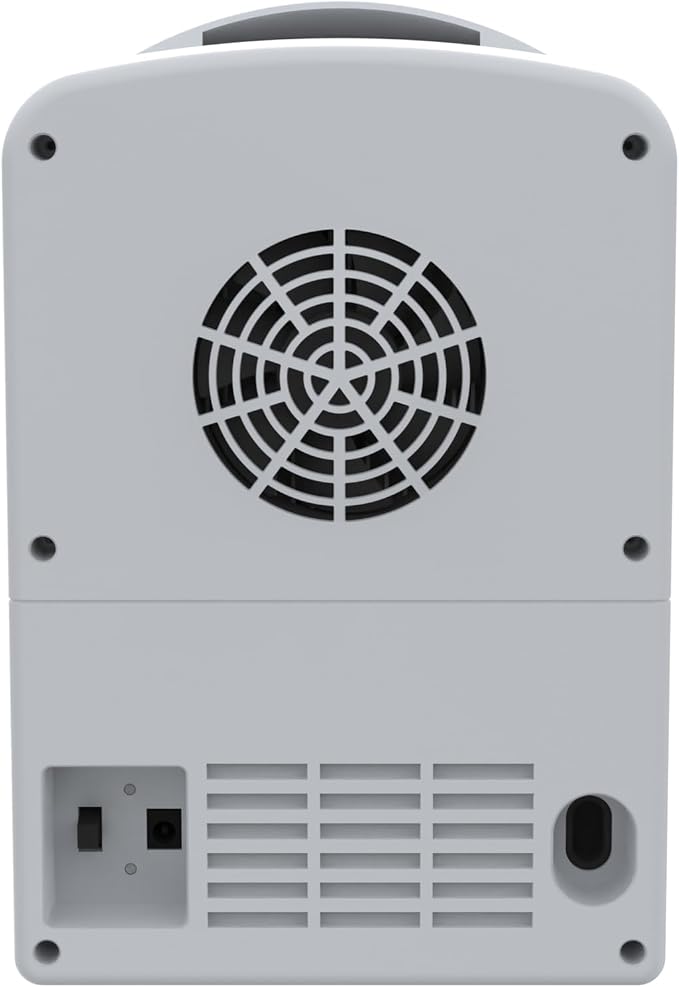 Frigidaire EFMIS171 Retro Mini Portable Personal Fridge - Ideal for Home, Office or Dorm - Includes Carrying Handle, AC/DC Wall/Car Charger (White) - Image 8