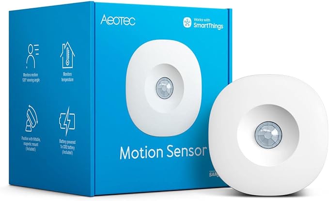 Aeotec SmartThings Motion Sensor, Magnetic Mounting, Works - Image 3