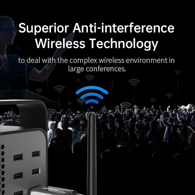 ASING Up to 980ft Long Range Wireless Presentation Remote, PowerPoint Clicker - Image 3