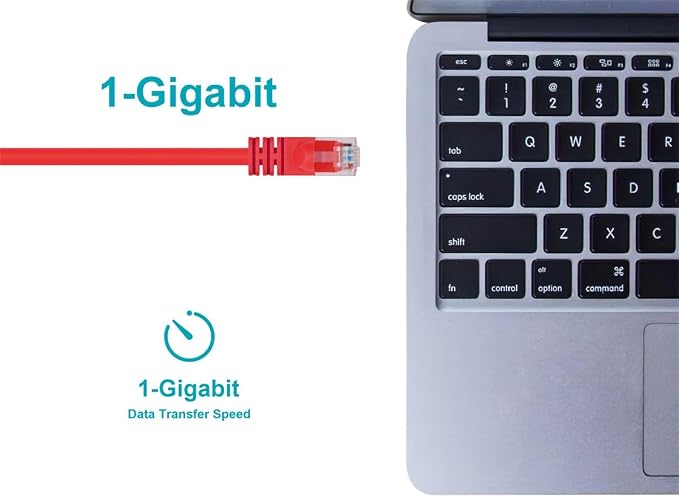 Monoprice 3FT 24AWG Cat5e 350MHz UTP Ethernet Bare Copper Network Cable - Image 5