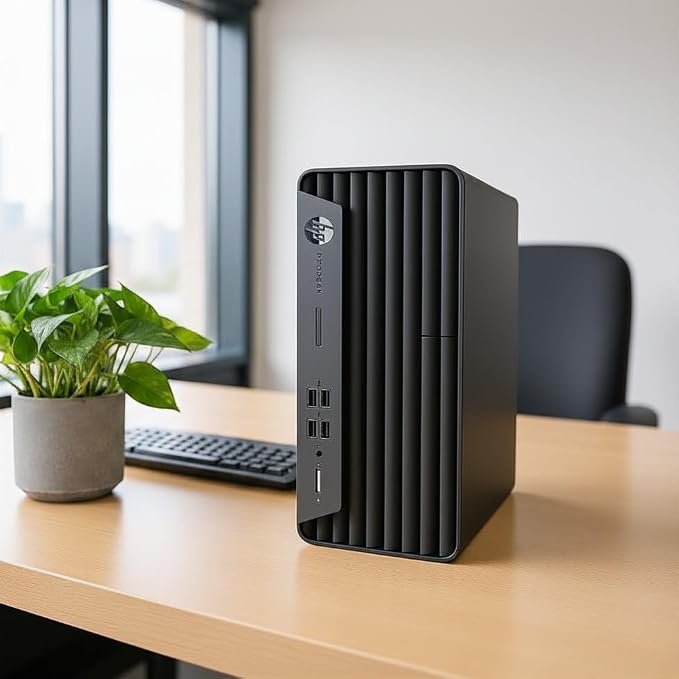 HP ProDesk G7 SFF Desktop Computer, Intel Processor, Dual 4K Display Support| 32GB RAM, 1TB Storage HDD & 128GB SSD| Wi-Fi| Bluetooth| HDMI| Wins 11 Pro| Keyboard & Mouse| Business & Personal Use by Unknown