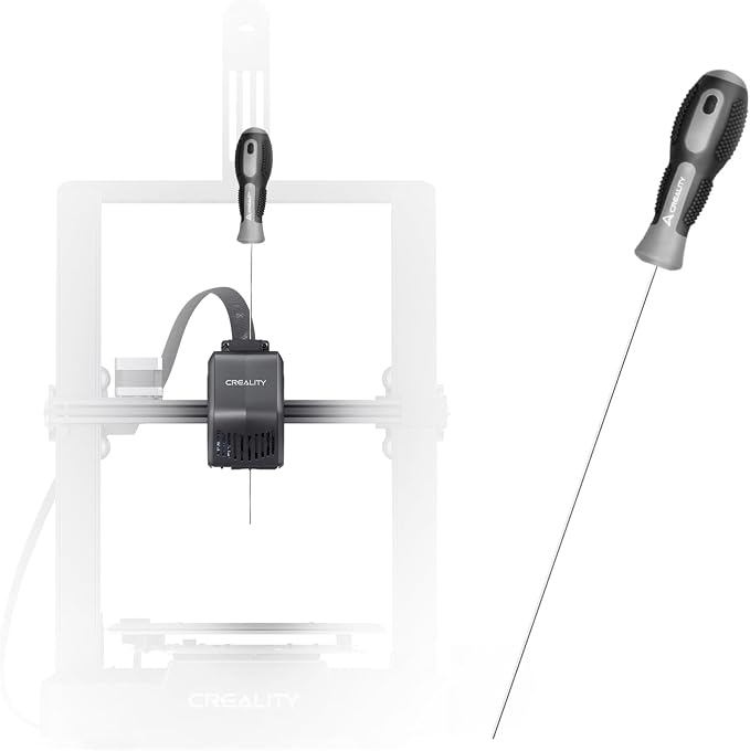 Creality Clog Poke, 3D Printer Nozzle Cleaning Kit, Φ1.5mm L210mm Prolong - Image 4