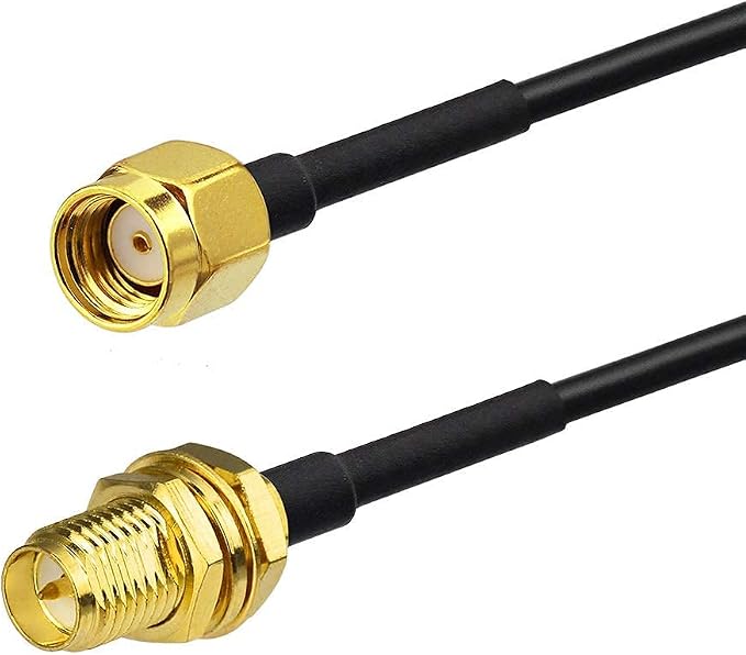 Bingfu WiFi Antenna Extension Cable 4-Pack RP-SMA Male to RP-SMA Female - Image 3