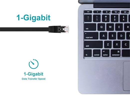 Monoprice - 109551 Cat5e Ethernet Patch Cable - Network Internet Cord - RJ45 - Image 5