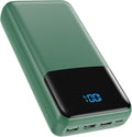 Portable Charger Power Bank 50000mAh, USB-C PD 30W Fast Charging External Battery Pack with 4 Outputs & 2 Inputs, Portable Phone Charger for iPhone 17/1615/14/13/12/11 Samsung Android (Dark Green) by Unknown