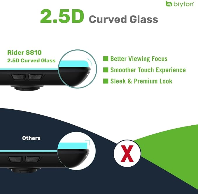 Bryton Rider S810 Sensor Bundle 3.5 Inch Color Touchscreen GPS Bike/Cycling - Image 4