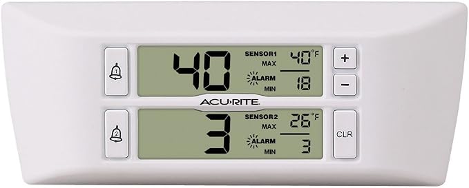AcuRite Digital Wireless Fridge and Freezer Thermometer - Image 2