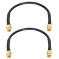 MOOKEERF KMR240 SMA Male to SMA Male Coaxial Cable 50 ohm Coax Ultra Low Loss by MOOKEERF
