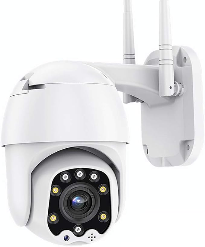 Outdoor PTZ WiFi IP Security Camera 1080P Home Surveillance Camera Pan/Tilt by Alptop