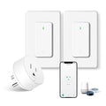 WiFi Smart Outlet Plug with Remote, Compatible with Alexa and Google Home via by greencycle