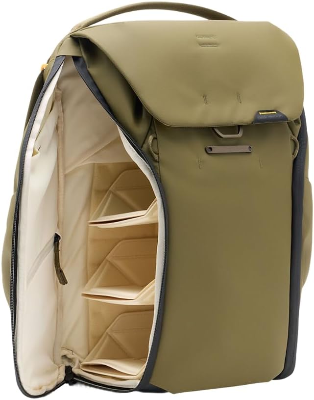 Peak Design Everyday Backpack 20L, MagLatch Top, Dual Side Access, FlexFold by PeakDesign