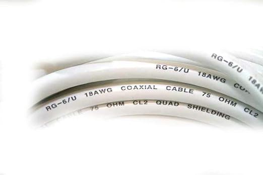 Monoprice RG6 Quad Shield CL2 Coaxial Cable - Image 3