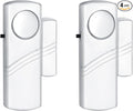 Security Door Window Alarm, 90DB Wireless Sensor Door Window Burglar Alarm by PLOJOP