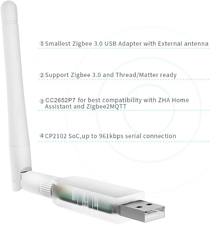 SMLIGHT SLZB-07P7 Zigbee 3.0 Coordinator Thread/Matter Mini USB Adapter Works - Image 6