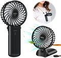 PSECICI Handheld Fan, Mini Portable Personal Fan with lanyard, 4 Speeds Level 180° Foldable Design for Desk/Travel/Office/Outdoor by PSECICI