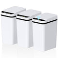 jinligogo 3Pack Bathroom Small Trash Can by SecureSpacesCleanerPlaces